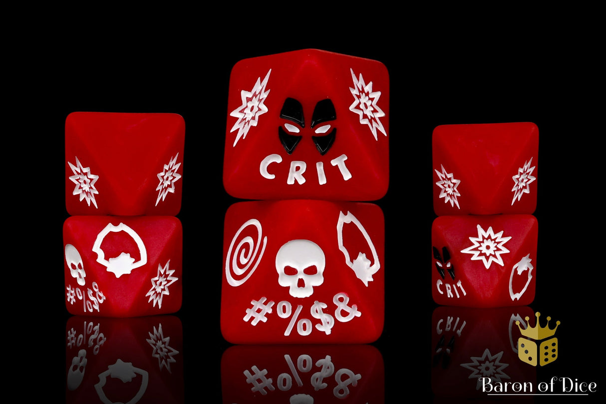 Merc for Hire D8 Dice Set