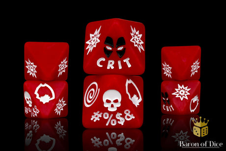 Merc for Hire D8 Dice Set