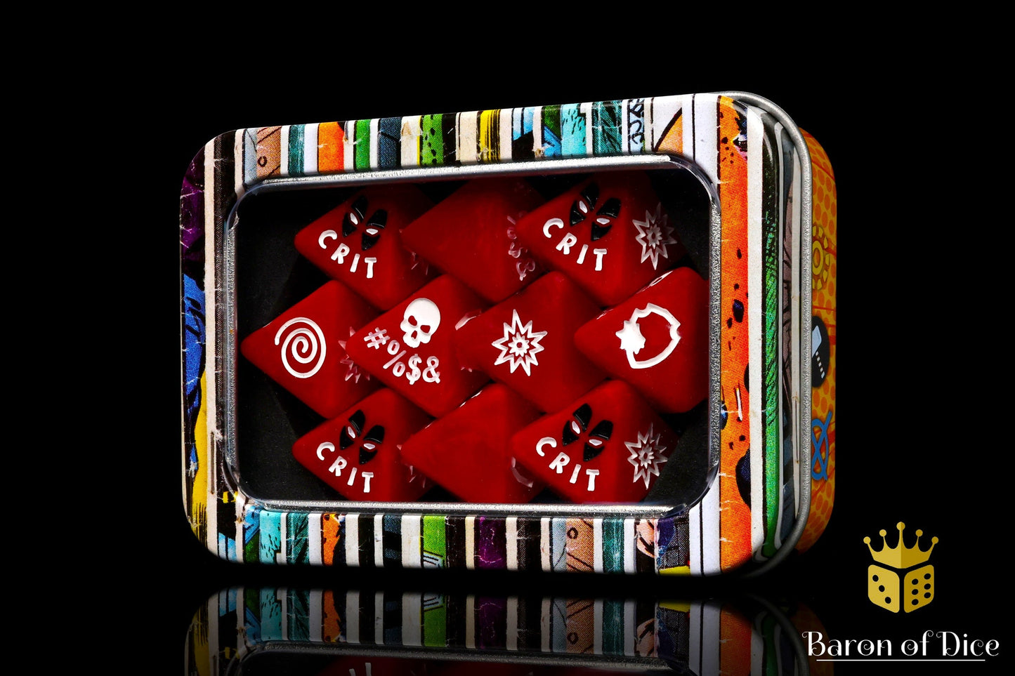 Merc for Hire D8 Dice Set
