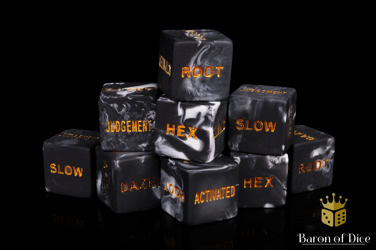 Status Effect - Comic Book Compatible Dice Set - Variety 2