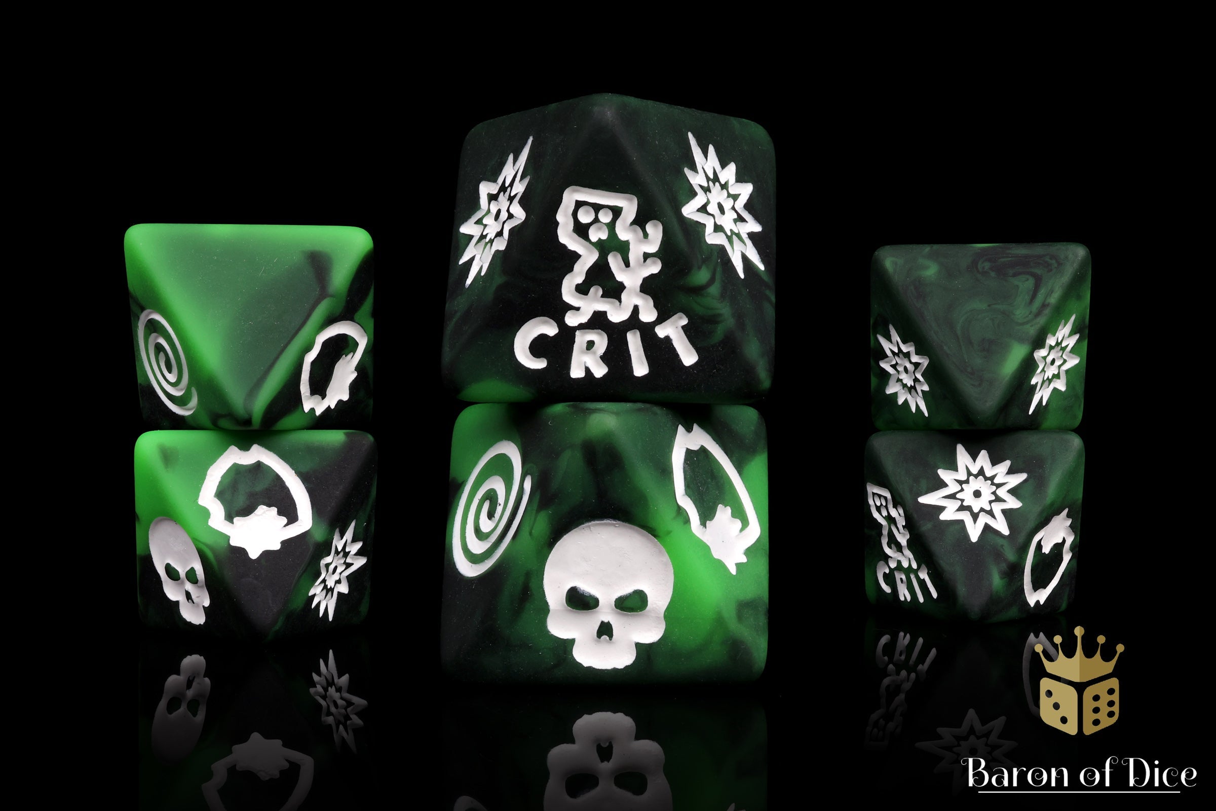 Pork Roll Protocol Dice - D8 Set