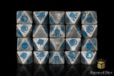 Panther Silver D8 Dice Set