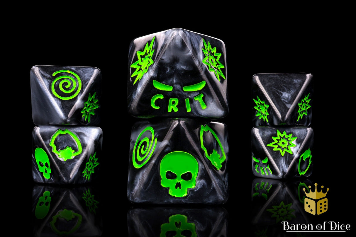 Infamous Podcast - Doom D8 Dice Set