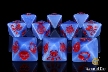 Heroic Spider D8 Dice Set