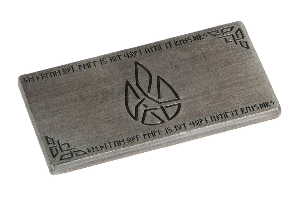 Fantasy Coins - Small Antique Silver Dwarven Bar (1)