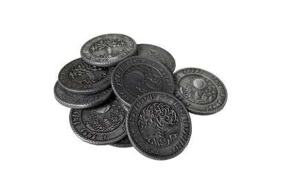 Fantasy Coins - Elven Silver Piece