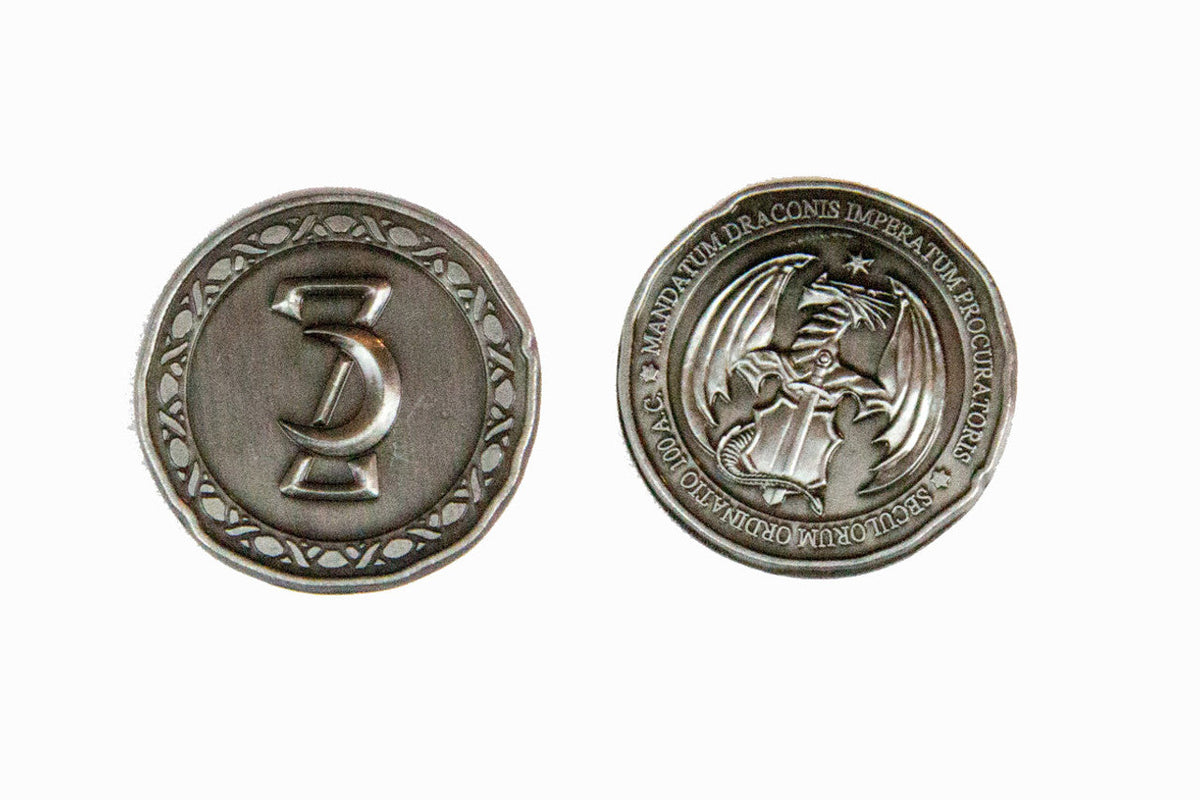 Fantasy Coins - Draco Silver