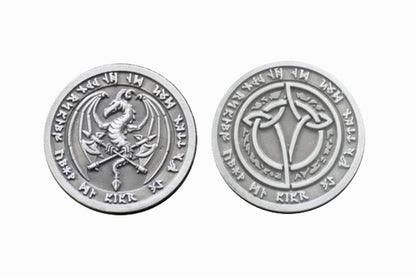 Fantasy Coins - Fire Silver