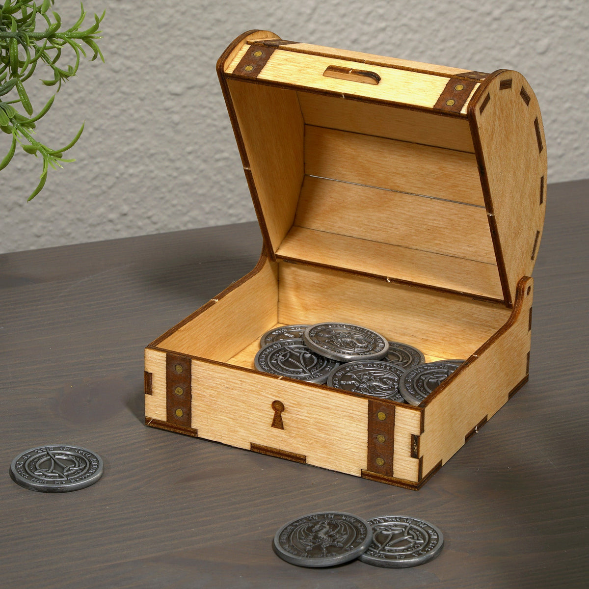 Fantasy Coins - Fire Silver