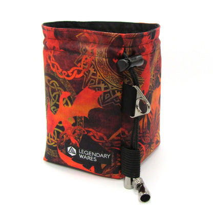Soaring Dragon Dice Bags - Multiple Color Choices!