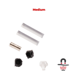 2 Sets Medium Flat Magnetic Flight Stands