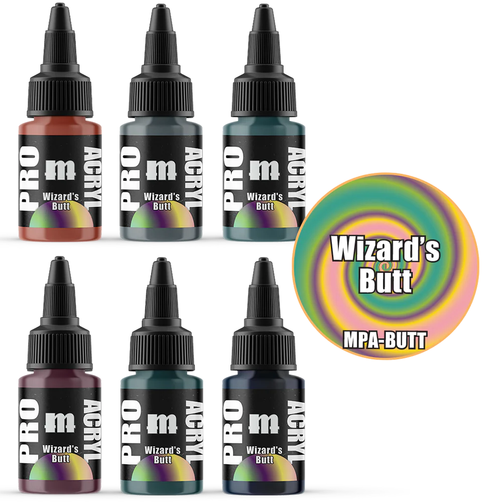 Wizard's Butt Paint Set