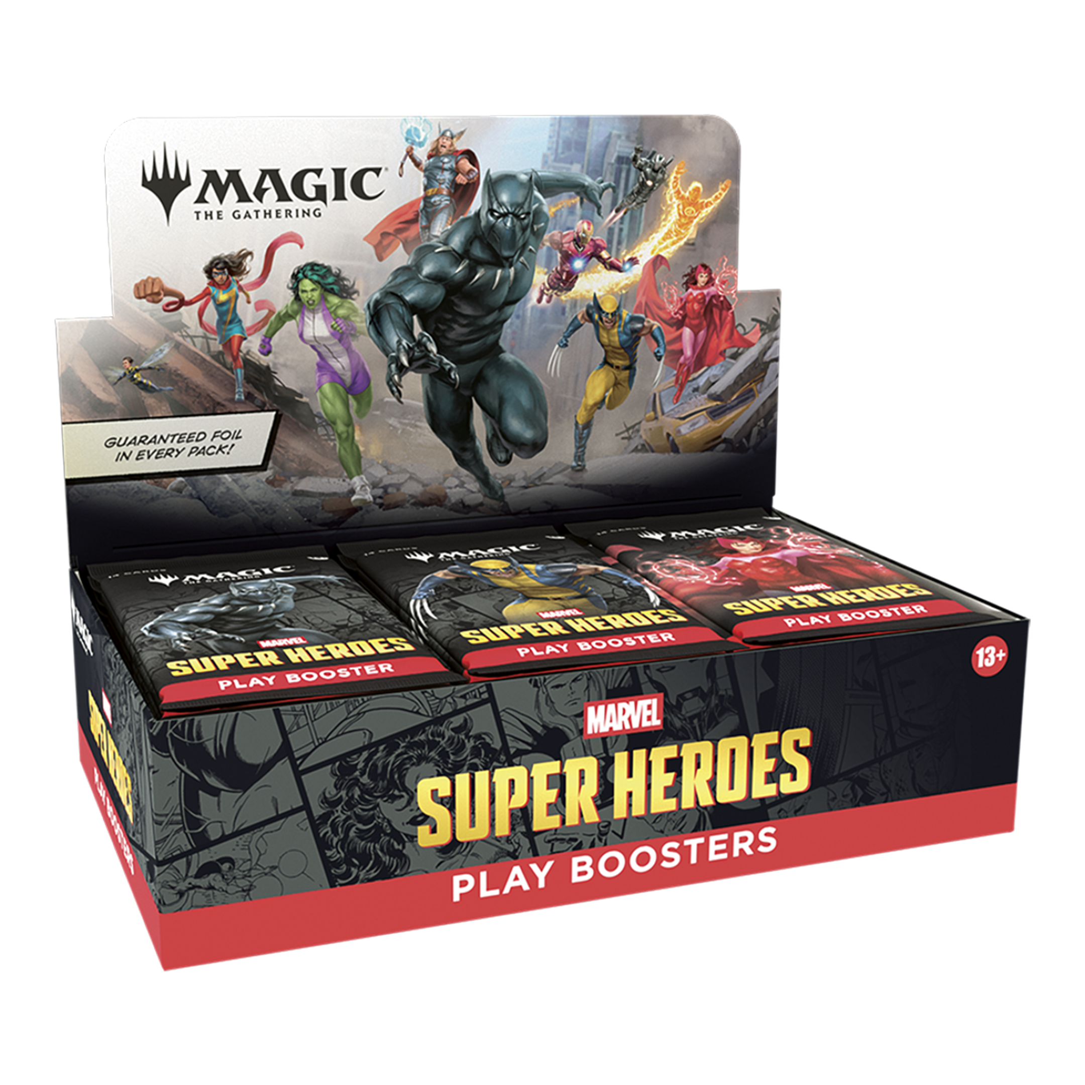 Marvel Super Heroes: Playbooster Box