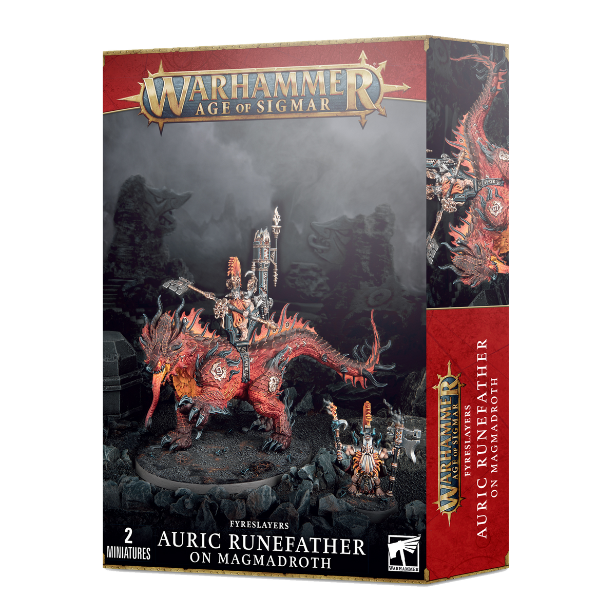 Auric Runesmiter on Magmadroth