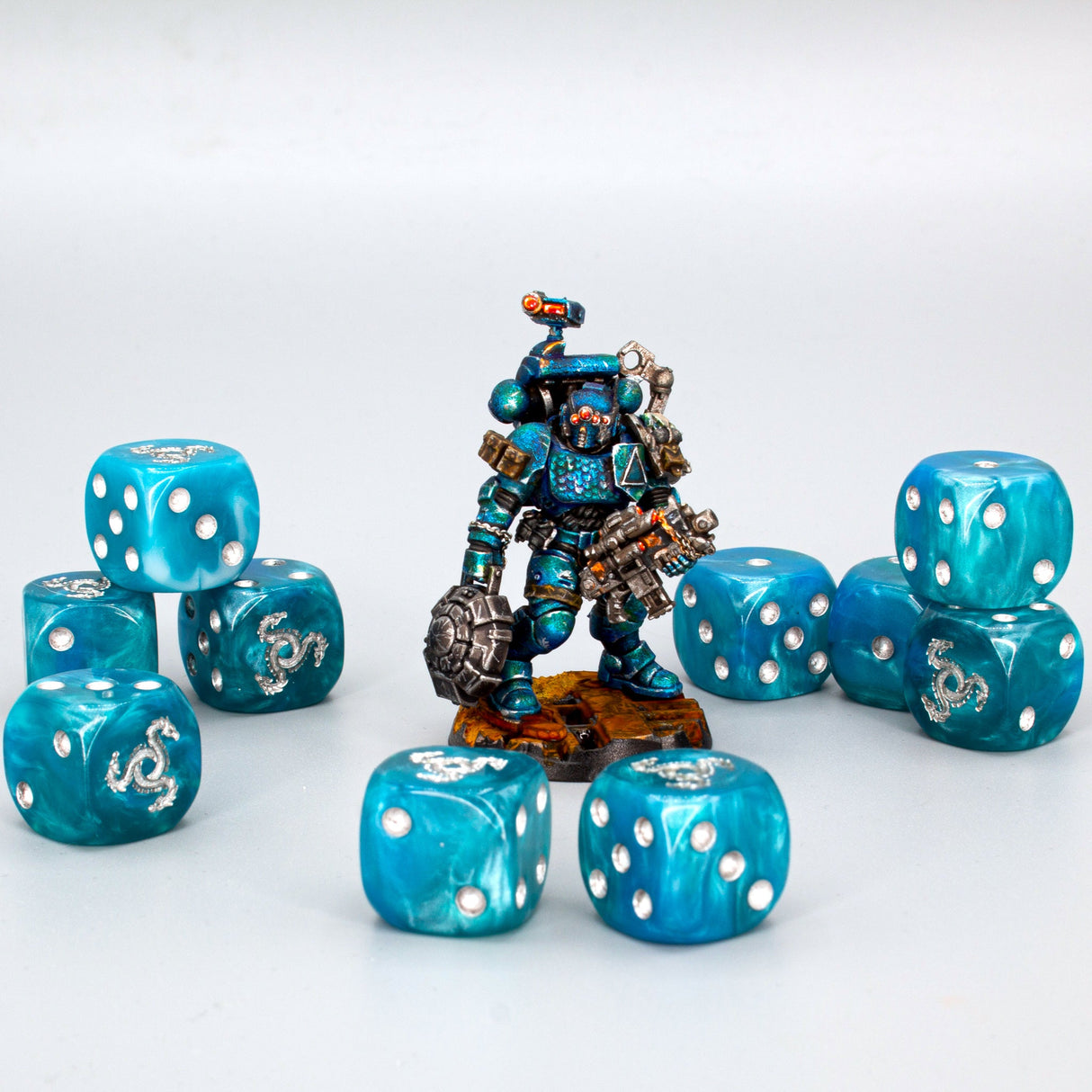 Hydra Dice - Serpent Blue