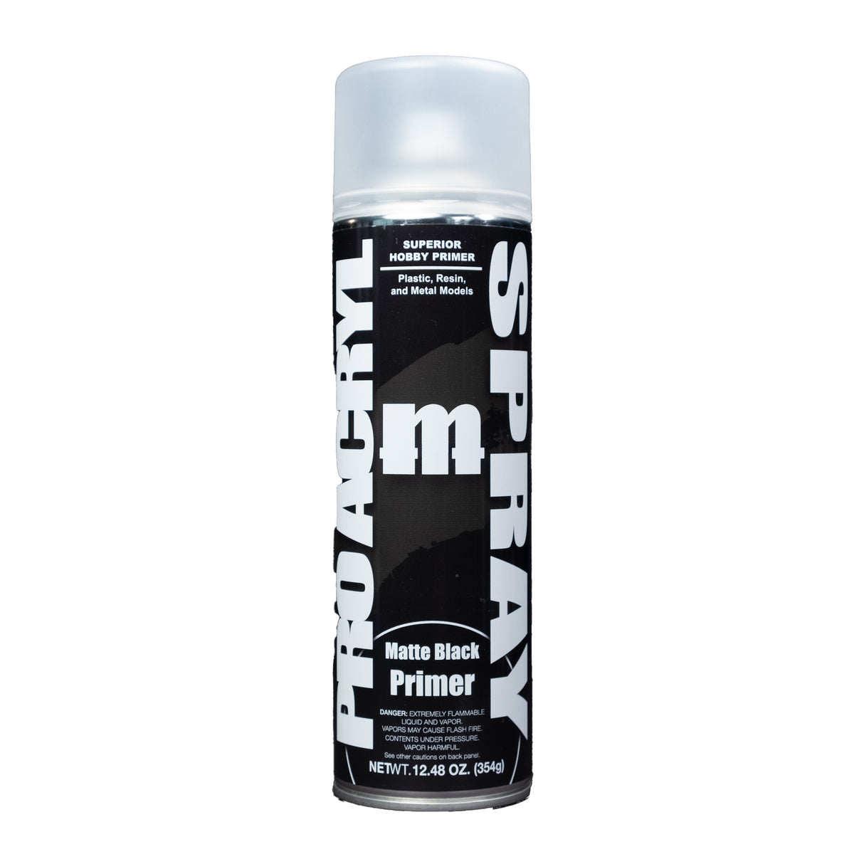 ProAcryl Spray: Matte Black Primer