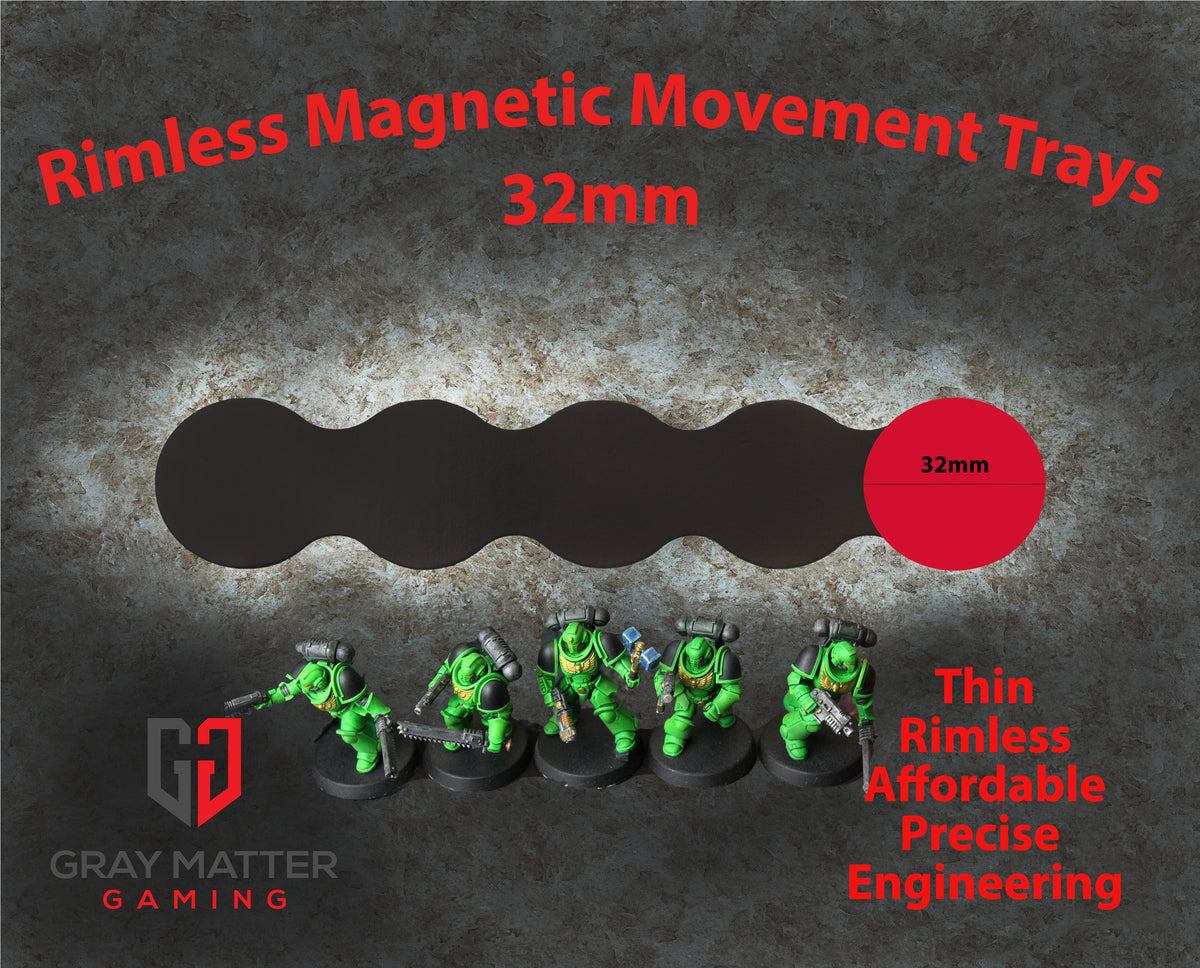 Horde Collection (Set of 5) 32mm Line Magnetic Movement Tray