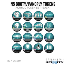 Infinity N5 Acrylic Booty / Panoply Token Set