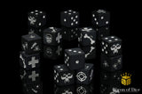 Black Assassin Dice - Skirmish Set