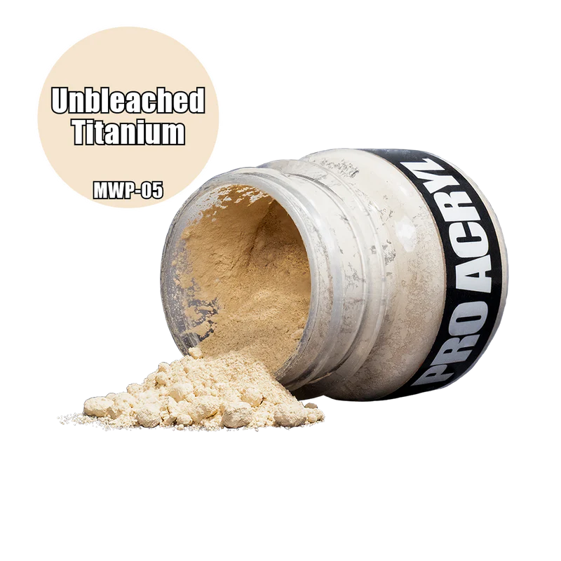 PRO Acryl Weathering Pigments - Unbleached Titanium