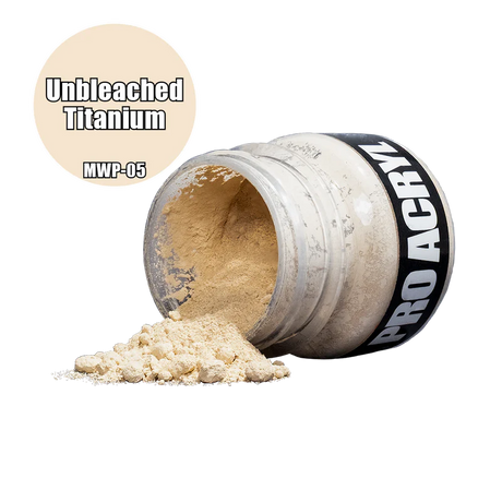 PRO Acryl Weathering Pigments - Unbleached Titanium
