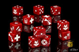 Red Butcher Dice - Skirmish Set