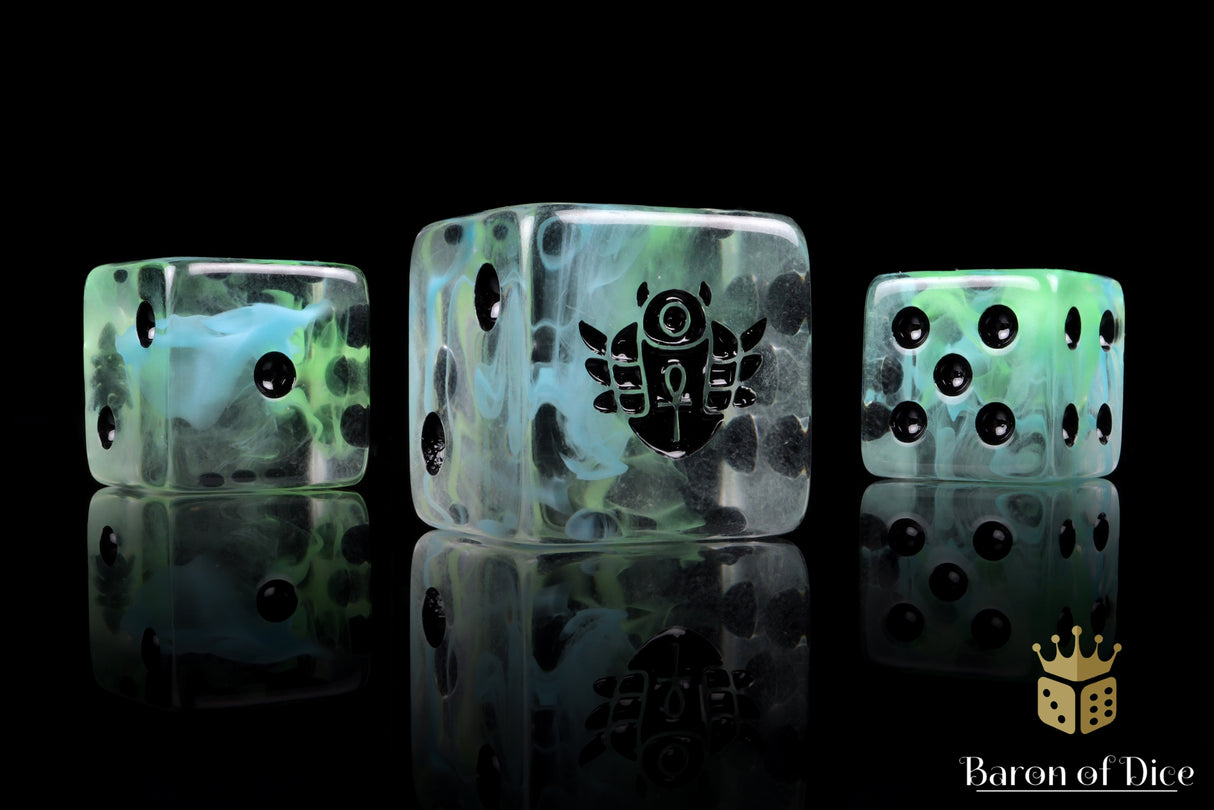 Day of the Dead Dice - Scarab