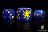 Heraldry Dice - Blue