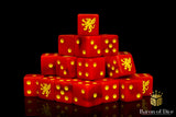 Heraldry Dice - Red