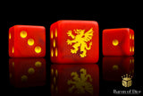 Heraldry Dice - Red