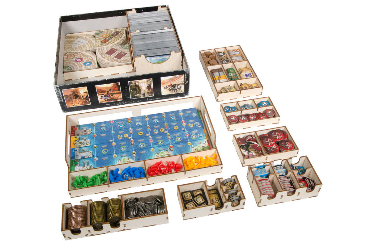 7 Wonders (1st Ed) Compatible Expansion Organizer