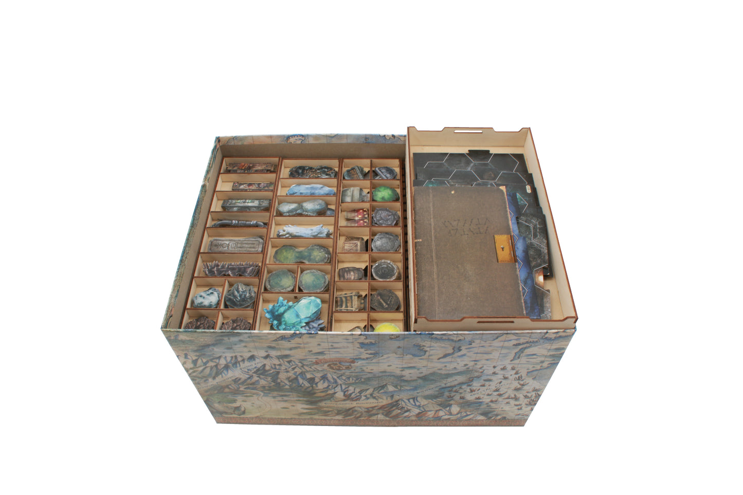 Frosthaven Compatible Game Organizer with Monster Trays