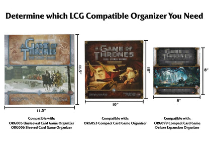 Compact Card Game Deluxe Expansion Organizer