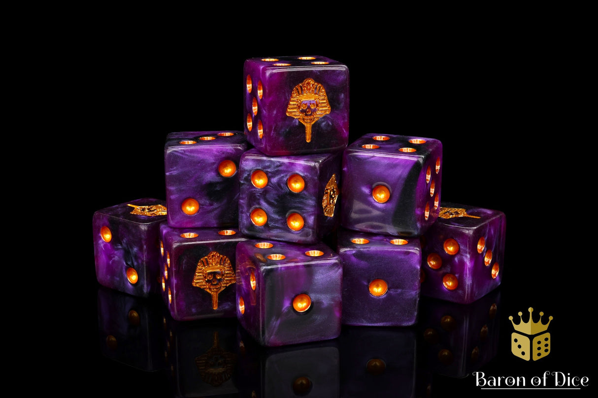 Royalty Purple Dice