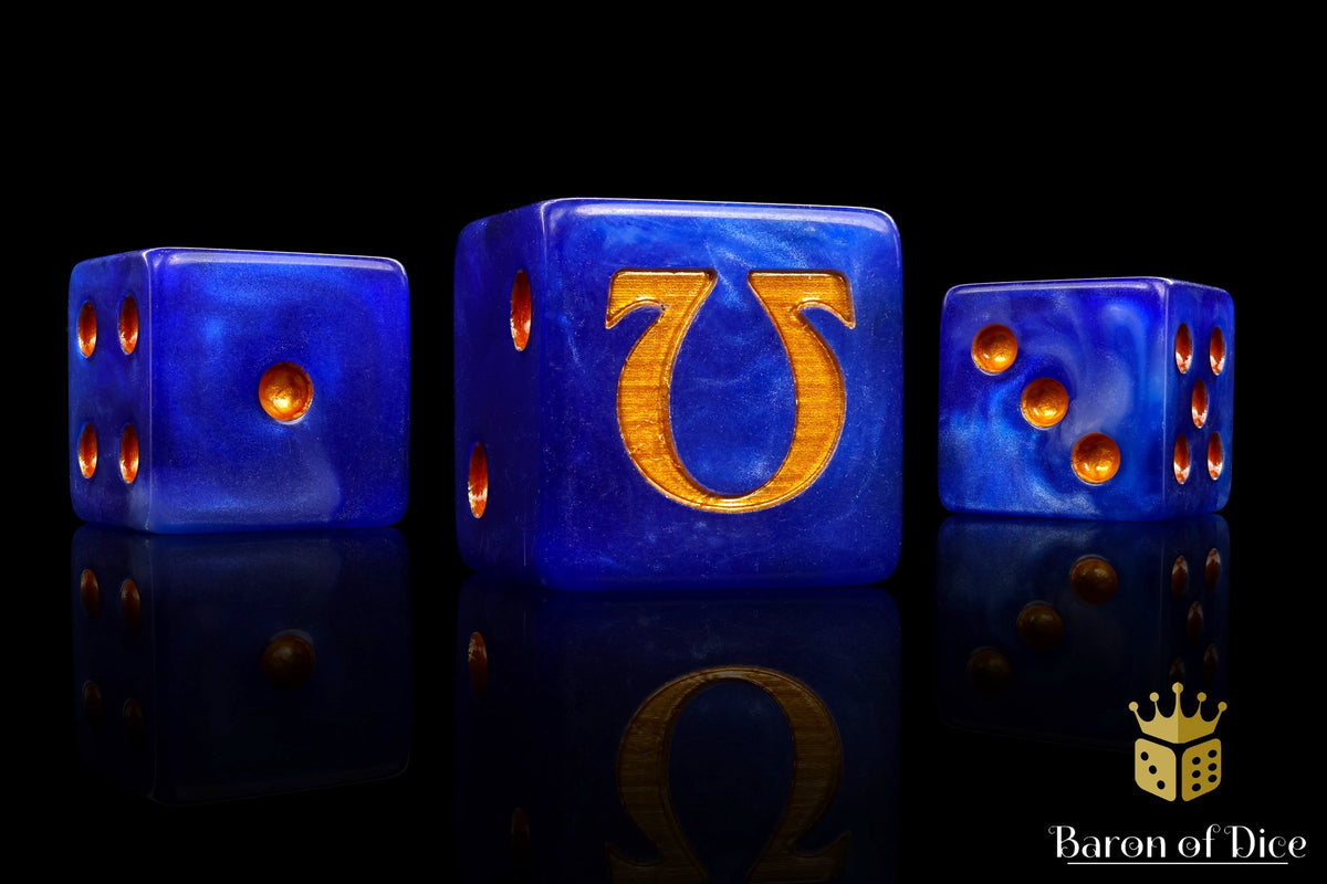 Omega Dice - Gold