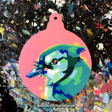 Trekell Round Ornament Panel - 2 Pack - Wooden Painting Canvas