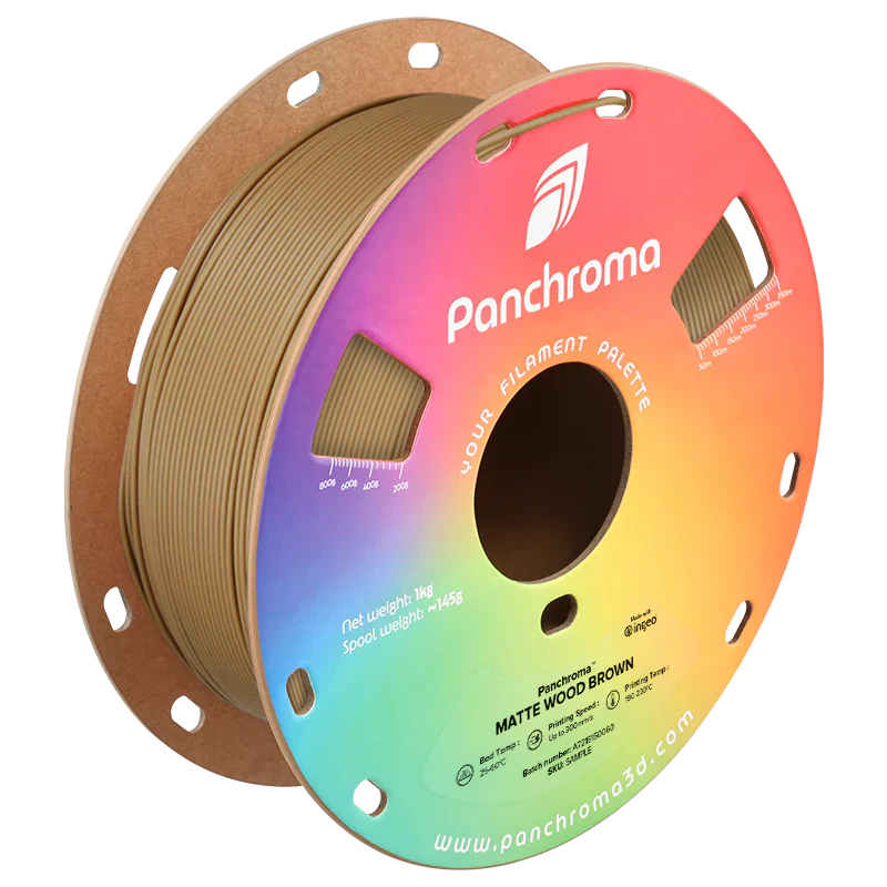 Panchroma™ Matte (Formerly PolyTerra) PLA 3D Printer Filament 1KG 1.75mm