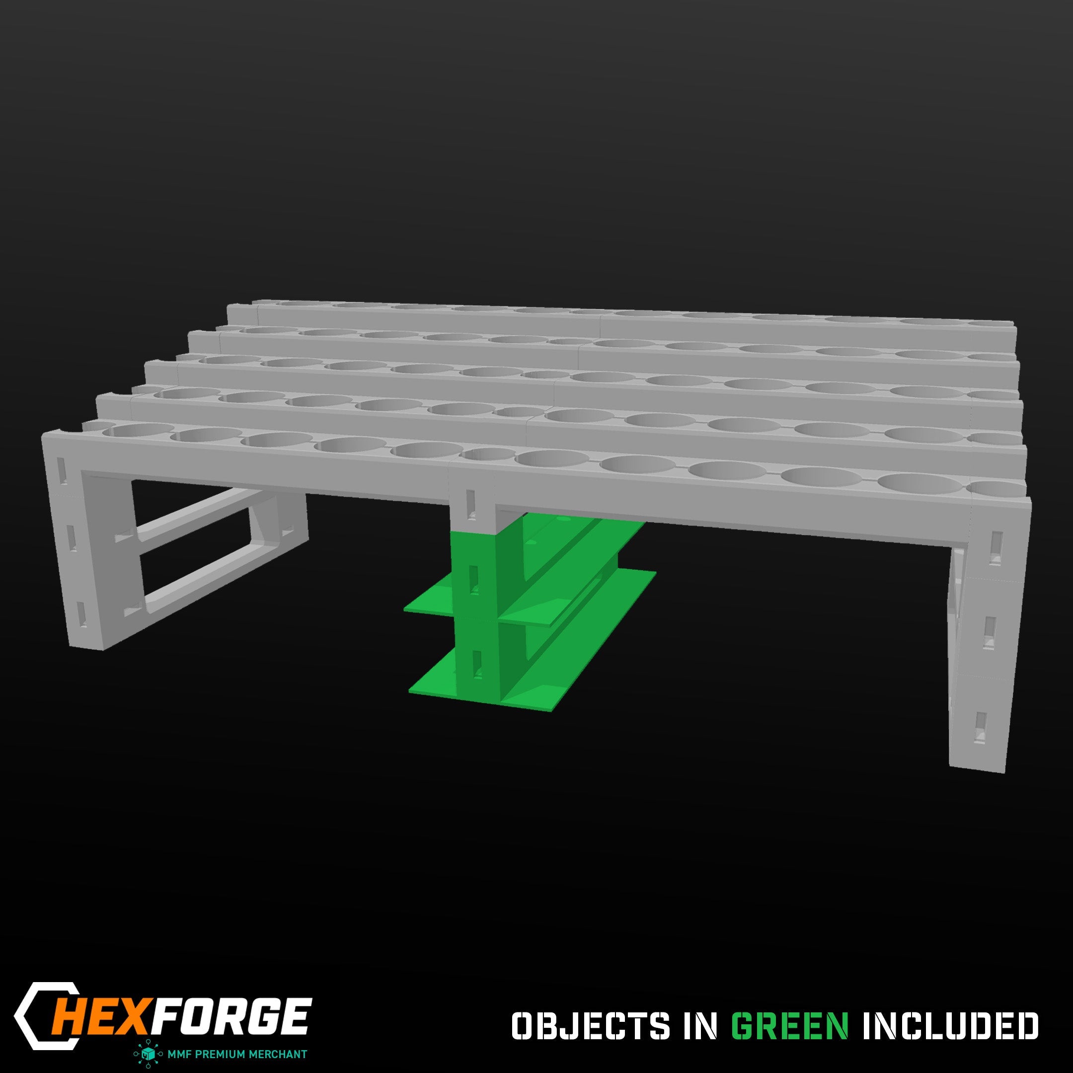 PaintPal Double Den Risers (Middle)