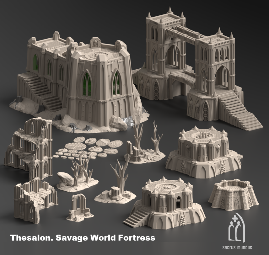Thesalon, Savage World Fortress