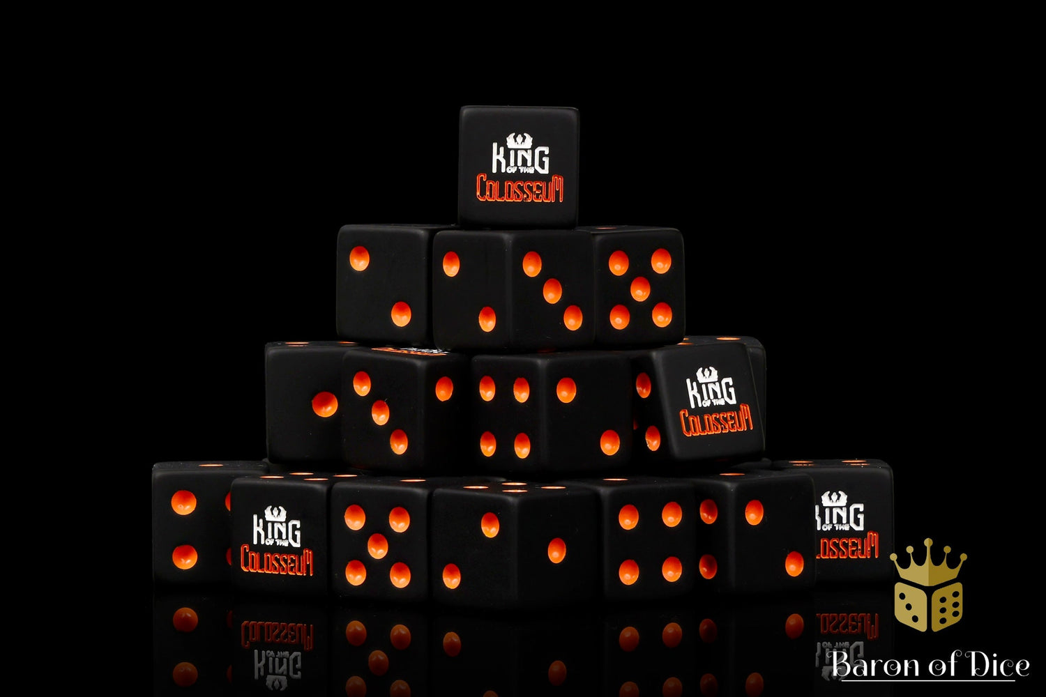 Play on Tabletop Official Dice - King of the Colosseum
