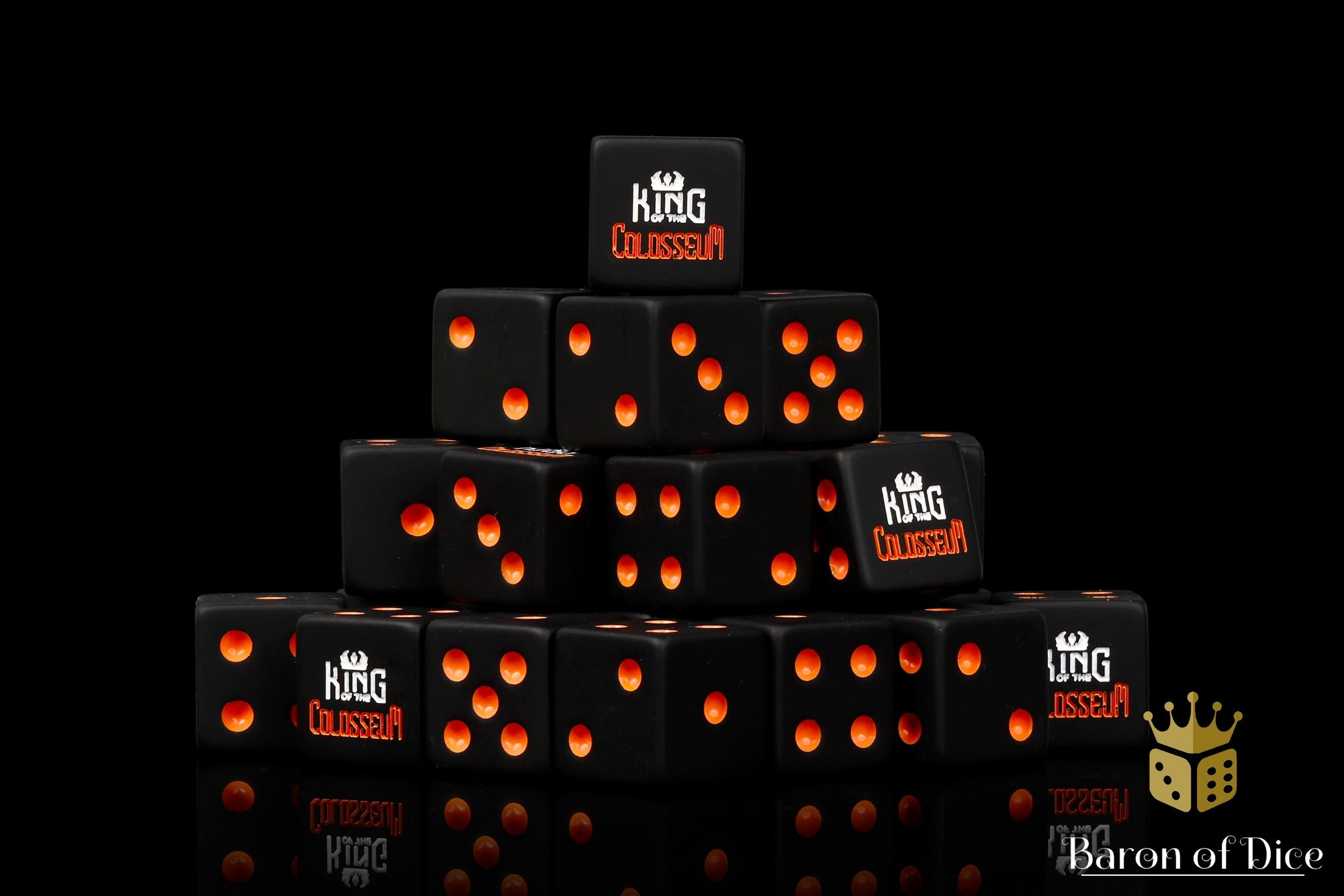 Play on Tabletop Official Dice - King of the Colosseum