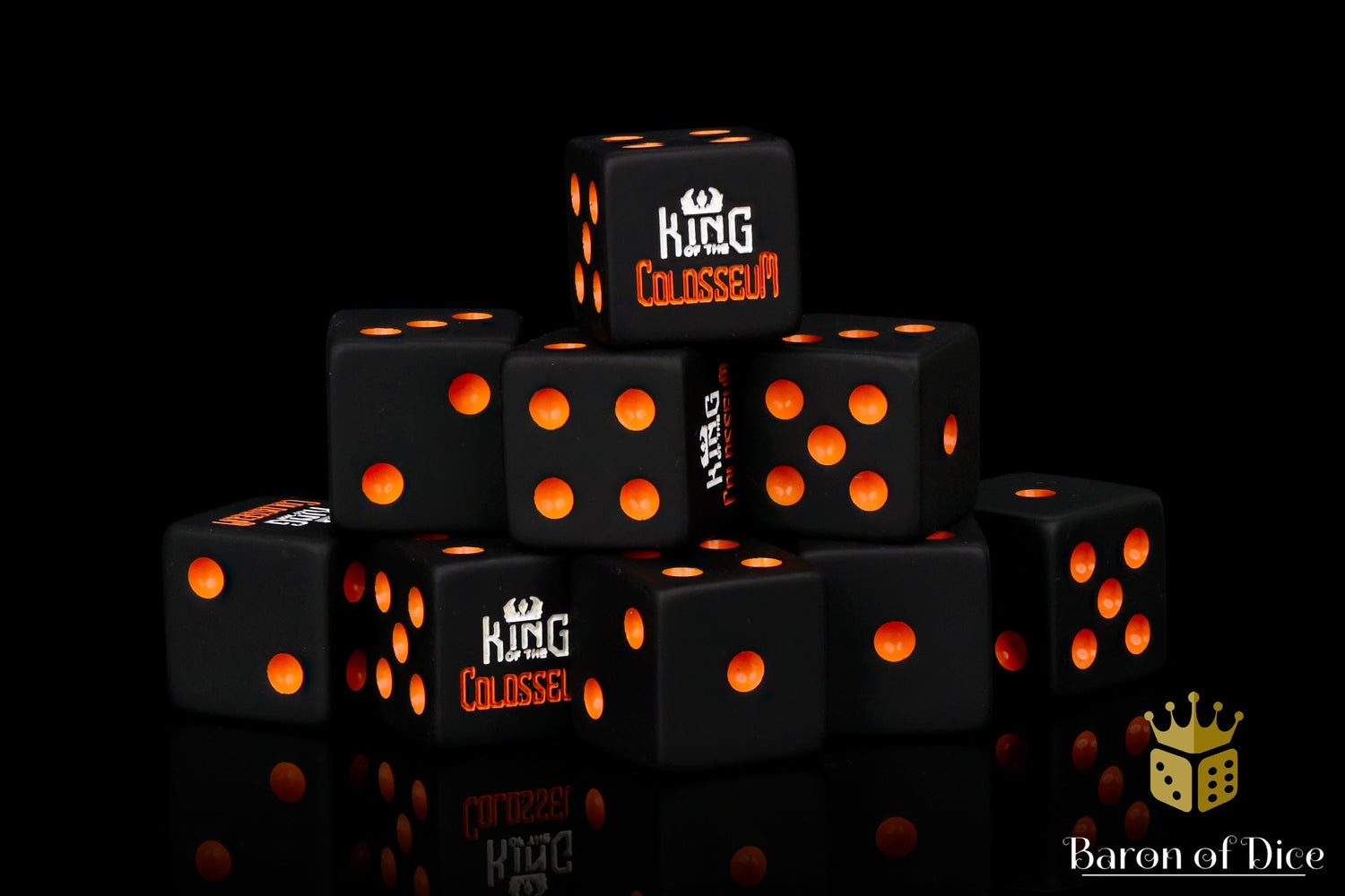 Play on Tabletop Official Dice - King of the Colosseum