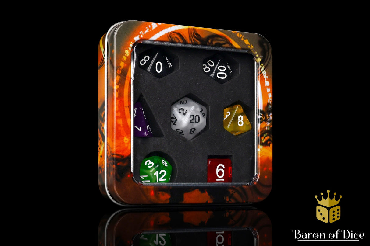 Cyber Combat RPG Dice Set