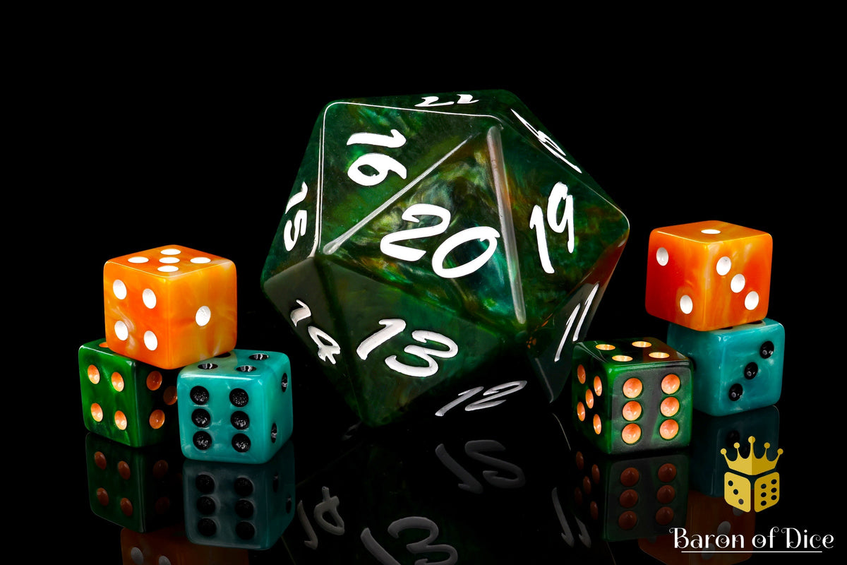 Big Ass Spindown D20 - Green Nature