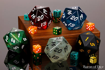 Big Ass Spindown D20 - Magic Set