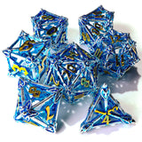 Elven Forged Trinkets Metal RPG Dice Set - 7 Pieces