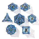 Elven Forged Trinkets Metal RPG Dice Set - 7 Pieces