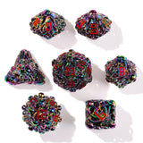 Denizens of the Deep Iridescent Metal RPG Dice Set - 7 Pieces