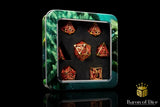 Dragons of Legend Metal RPG Dice Set - 7 Pieces