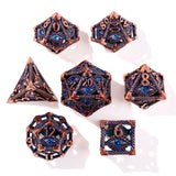 Eye of Providence Metal RPG Dice Set - 7 Pieces